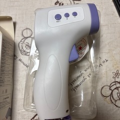 ： 非接触式電子温度計 非接触温度計 非接触 赤外線 1秒測定 32回記録 の画像
