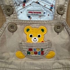 ミキハウス　サロペット　70の画像