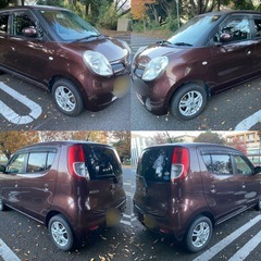 ⭕️2010年日産モコ⭐️ナビ⭐️テレビ⭐️距離少ない⭐️車検たっぷり⭐️乗って帰れますの画像