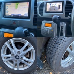 ⭕️2010年日産モコ⭐️ナビ⭐️テレビ⭐️距離少ない⭐️車検たっぷり⭐️乗って帰れますの画像