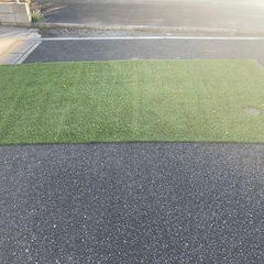 厚手人工芝　洗浄済みの画像