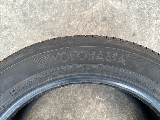 ノーマルタイヤ４本セット ヨコハマ ジオランダーSUV 225/55R18 中古タイヤ