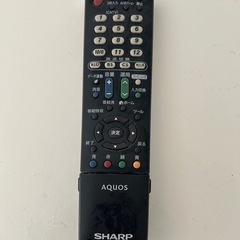シャープ　AQUOSテレビ 22インチリモコン付の画像
