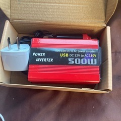 パワーインバーター　新品未使用の画像