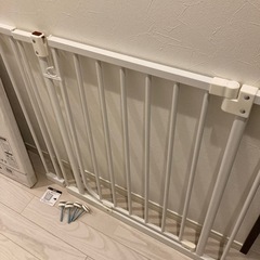 ベビーズゲート123　拡張フレーム　日本育児　ベビーゲート の画像