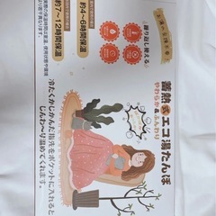 湯たんぽ ゆたんぽ 充電式 電気湯たんぽ 充電式湯たんぽ 4~12H長時間保温 省エネ 急速充電　保温カバー付き　の画像