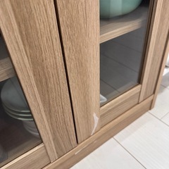 DCM　キャビネット　食器棚の画像