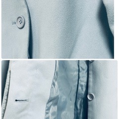 INGNI上品ライトブルーコート　の画像