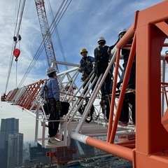 求む鳶職！未経験15000円スタート！鉄骨、足場、タワークレーン⭐︎の画像