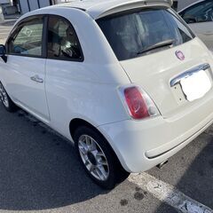 フィアット　500　5MT　H24年　車検R8年9月27日　92000ｋの画像
