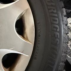 185/65-15中古タイヤホイール付きの画像