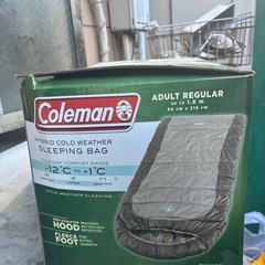 コールマン寝袋の画像