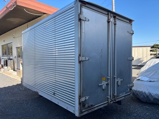 アルミコンテナ2 鍵付き