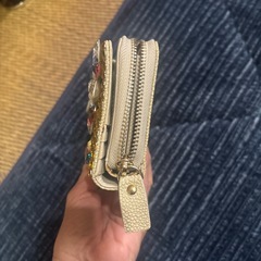 キラキラ長財布劣化ありありの画像