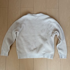 UNIQLO カーディガン　140 ベージュの画像
