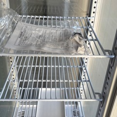 JCM  4面ガラス冷蔵ショーケース 片面扉 2℃～12℃ 92L JCMS-98 冷蔵庫 ジェーシーエムの画像