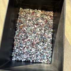 金魚　メダカ用　砂利の画像