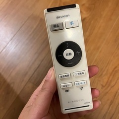 シャープ　冷風&温風機の画像