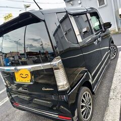 【4駆 24年式N-BoxカスタムG・Ｌパッケージ4WD】パワースライドドア★アイドリングストップ★車検たっぷり★直ぐ乗れます★の画像
