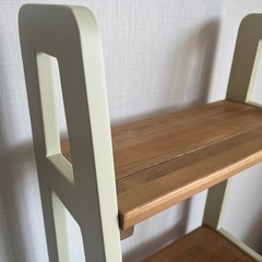美品　関家具　お洒落な木製ラック　ディスプレイラック　収納棚　の画像