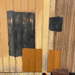 ペンキ塗り（水性）、抜根、掃除積み込みのお手伝いの画像