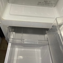 2015年製HISENSE冷蔵庫の画像