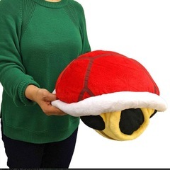 マリオ スーパーマリオ 赤甲羅 ゲーム ぬいぐるみ クッションの画像