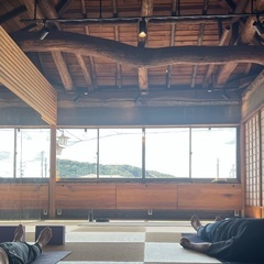 【天竜二俣】どんつきヨガ、ヨガクラスの最後のポーズの画像