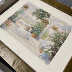 室内植物 絵 壁掛けの画像