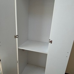 【豊中/吹田】クローゼット/ワードローブ 2段 姿見付き キャビネット　収納棚　の画像