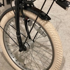 電動自転車  パナソニック カスタムグリッター ブラック 20インチ 電動アシスト自転車　の画像