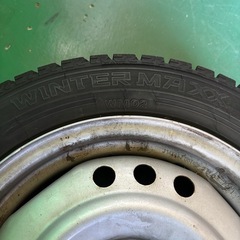 バリ山　スタッドレス&ホイールセット 155/65R14の画像