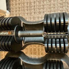 可変式ダンベル 2本セット 2〜20kg GW00748 ativafit  の画像