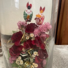 うさぎ お雛様 置き物の画像