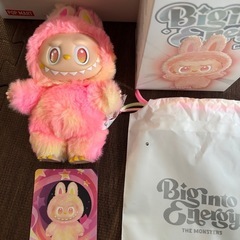 【先着順】THE MONSTERS Big into Energy シリーズ ラブブ　ピンクイエロー
の画像