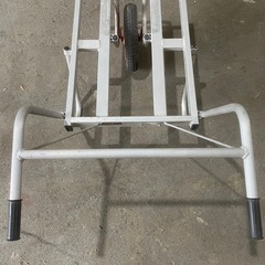 アルミ　一輪車　※パンクしています。の画像