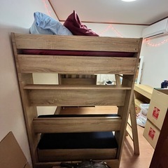 木製ロフトベッド・システムベッドの画像