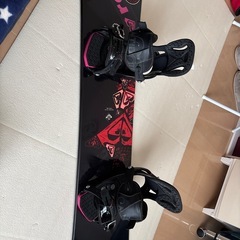 レディース　スノボ3点セットの画像