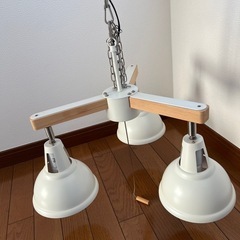 引き渡し決定ペンダントライト の画像