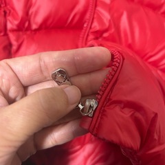 新品　Hineart ダウンコート 110 レッド の画像