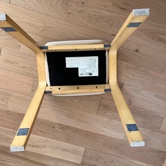 ニトリ　木製スツール　リューク2の画像