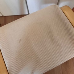 ニトリ　木製スツール　リューク2の画像