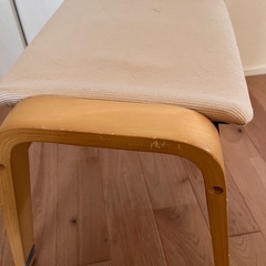 ニトリ　木製スツール　リューク2の画像