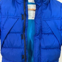 H&M コート ジャケット 青 反射材付きの画像