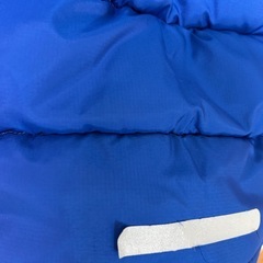 H&M コート ジャケット 青 反射材付きの画像