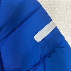H&M コート ジャケット 青 反射材付きの画像