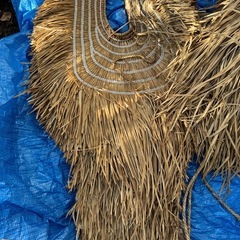 会津ヒロロ蓑 セット　＊古民具古道具骨董の画像