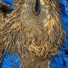 会津ヒロロ蓑 セット　＊古民具古道具骨董の画像