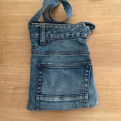 デニム　ショルダーバッグ の画像