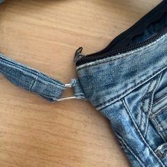 デニム　ショルダーバッグ の画像